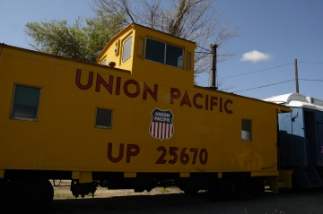 Union Pacific Caboose at Heritage Museum